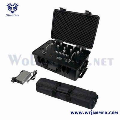 13 kanalen 190W Trolley-stijl Full Frequency Signal Isolator voor noodopstelling op het veld