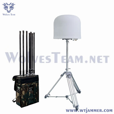 Omnidirectionele paddenstoelhoofddrone detector 360° beveiligingsbewakingsapparaat
