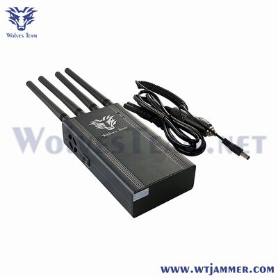 Compact 10M Handheld verborgen signaal jammer voor korte afstand