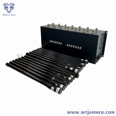 desktoptype stoorzender 10W/bands Omni-antenne 101H10-14 van 140W 14bands