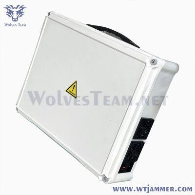 WT101Q5-14 40W 14bands desktoptype stoorzender 5W/bands ingebouwde Omni-antenne
