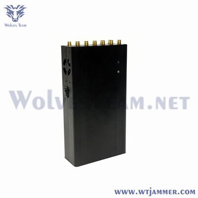 All-in-One 12 Antenna Jammer Handheld Met Alle GPS WiFi GPS RF 315 433868MHz 2g 3G 4G 5g