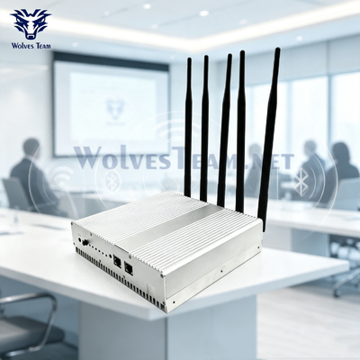 Indoor signaalstoorzender, ideaal voor beveiligde faciliteiten om mobiele WiFi- en GPS-signalen te blokkeren en gegevenslekken binnenshuis te voorkomen