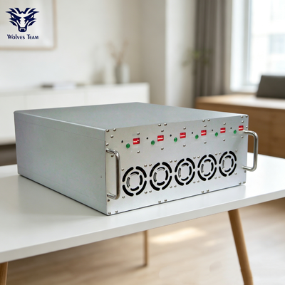Indoor 50-300 meter 180W 6 Bands Voertuig gemonteerd Anti Drone Jammer