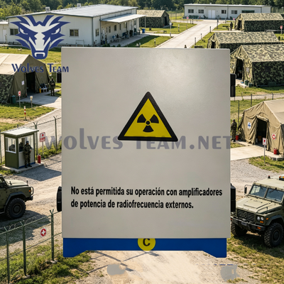 240W Krachtige 12 Banden Outdoor Waterdichte GSM Mobiele En WiFi Anti-Drone Signaal Stoorder Voor Militaire Kamp Perimeter Beveiliging