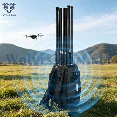 50-300M Rugzak Drone Signaal Stoorzender voor Leger en Politie