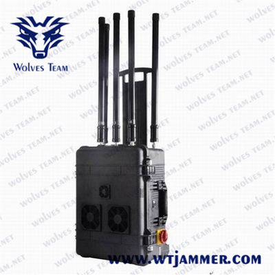 Volledige Frequentie 20MHz- 2500 Draagbare het Signaalstoorzender van Mhz 800W