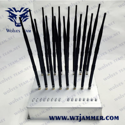 16 Stoorzender van de Antennes3g 4GLTE 4GWimax 35W de Mobiele Telefoon