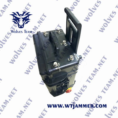 Militaire High Power Custom Frequency Signal Waterdicht Buiten Jammer Volle frequentie Alle mobiele telefoon Jammer