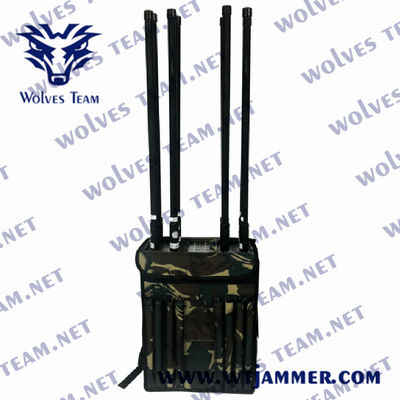 Mobiele telefoon GPS WIFI 90W 200M rugzak signaal jammer