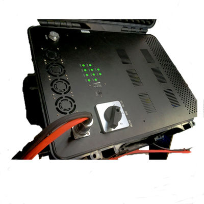 600W militaire Waterdichte Openlucht Draagbare VIP UAV van het Beschermingsrf GPS WIFI Signaal Hommelstoorzender