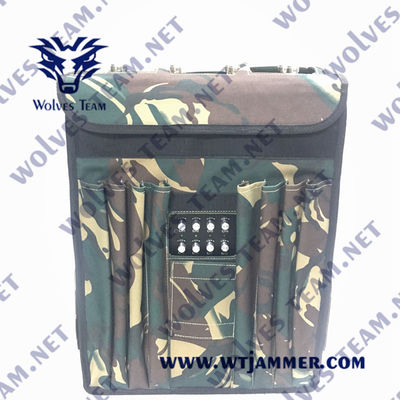 VIP-bescherming Veiligheid Rugzak Jammer 90W High Power GPS WIFI5.8G Drone Signal Jammer