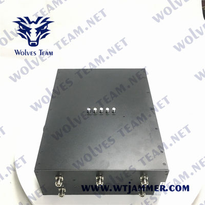 Militaire RF-signaal rugzak jammer GSM 3G 4G 80w LCD-scherm