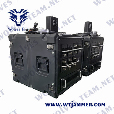 Waterdicht 6000Mhz 330W Voertuigbom Jammer RF Cell Phone Signal Jammer