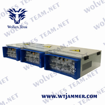 600W 5.8G GPS Waterdicht Drone Jammer 2500m RF Signal Gevangenis Jammer