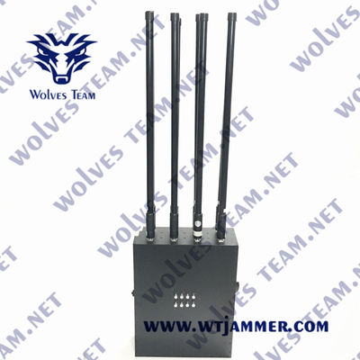 VIP-bescherming Veiligheid Rugzak Jammer High Power GPS Cell Phone Signal Jammer