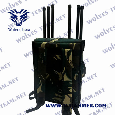 EOD Backpack 150m Militaire Signal Jammer 1880MHz DCS Manpack RF Jammer