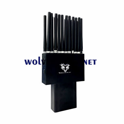 868MHz Indoor 3G 4G 5G Signal Jammer GPS L1 L2 L5 Lojack WiFi GPS RF 22 banden