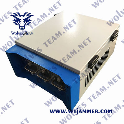 12 banden Buiten Signal Jammer Volle frequentie Militaire waterdicht