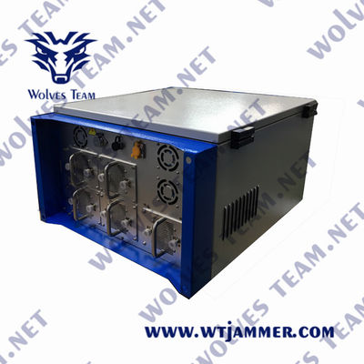 10 banden High Power Signal Jammer waterdicht verstelbaar