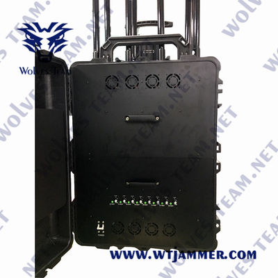 Verstelbare High Power GSM Signal Jammer Waterdicht Pcs 3g 4g 5g Alle