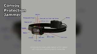 Het krachtige bomstoorzendersysteem beschermt konvooien