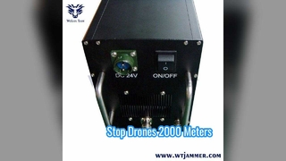 300-500 meter 50 W signaalstoorzendermodule om GPS-celtelefoon Wifi Bluetooth te blokkeren