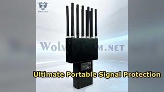 16 antenne 16 watt 5G handbediende mobiele telefoonsignaalstoorzender met binnenbatterij