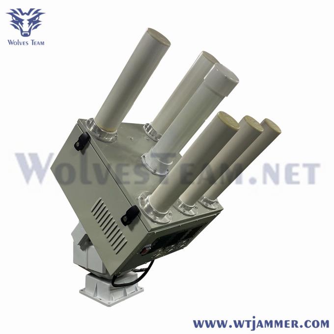 360° Pan-Tilt Anti-Drone Jammer front view