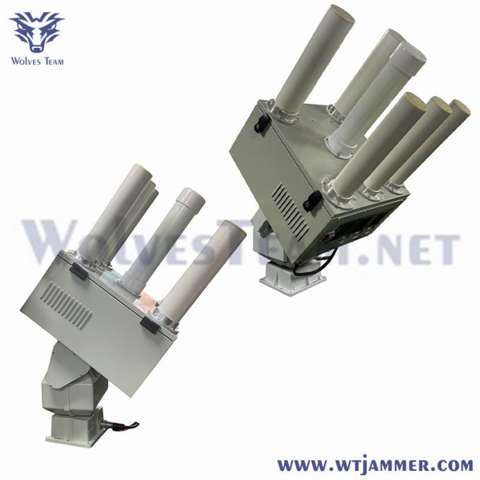 360° Pan-Tilt Anti-Drone Jammer control interface
